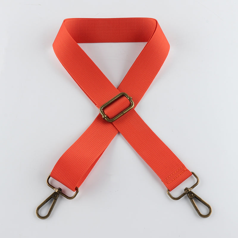 Solid Color Bronze Buckle Shoulder Straps