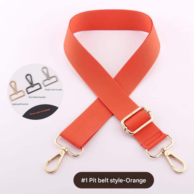 Colorful striped shoulder straps