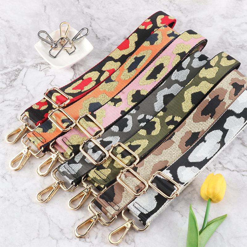 Fixed Collision Color Spot Bag Strap