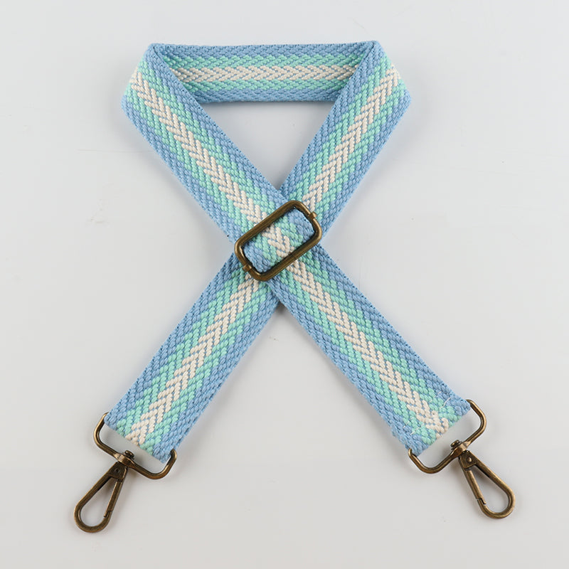 Braided Arrows Bronze Buckle Shoulder Straps