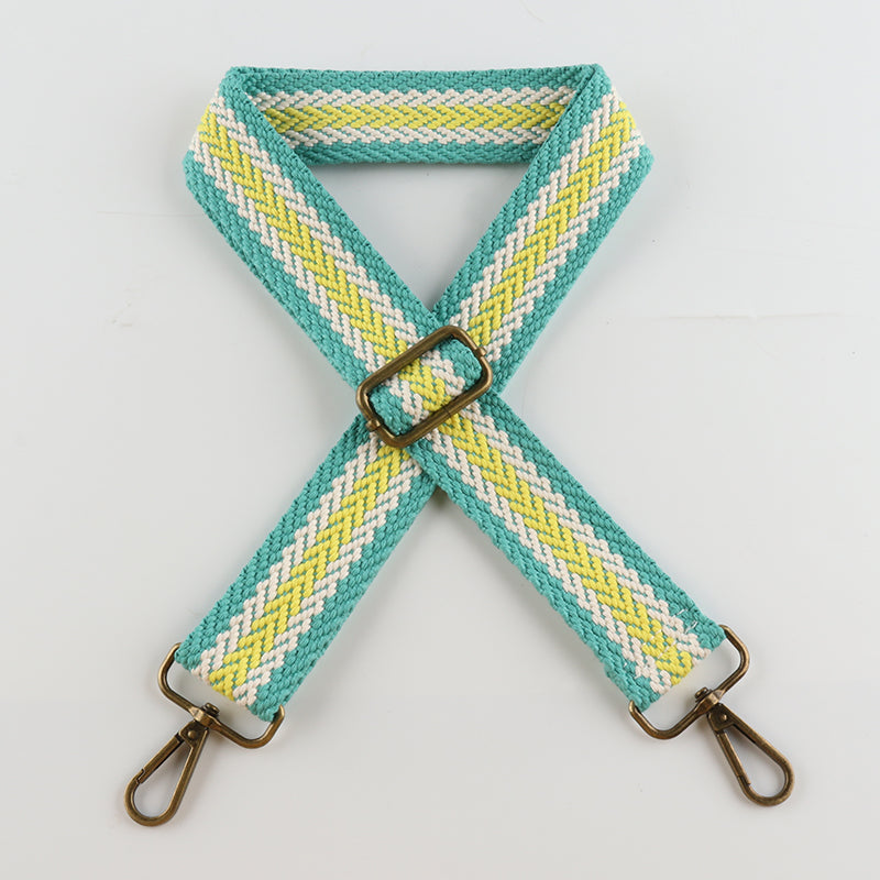 Braided Arrows Bronze Buckle Shoulder Straps
