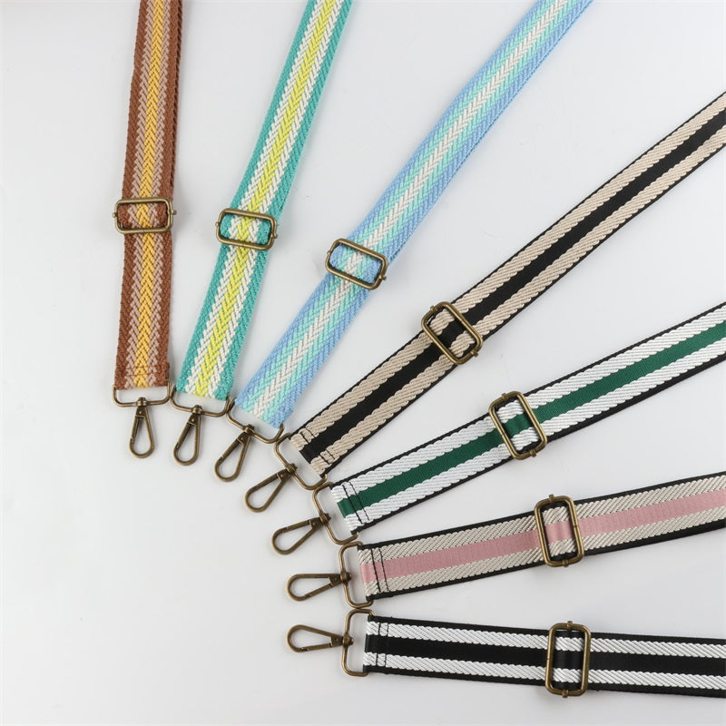 Braided Arrows Bronze Buckle Shoulder Straps