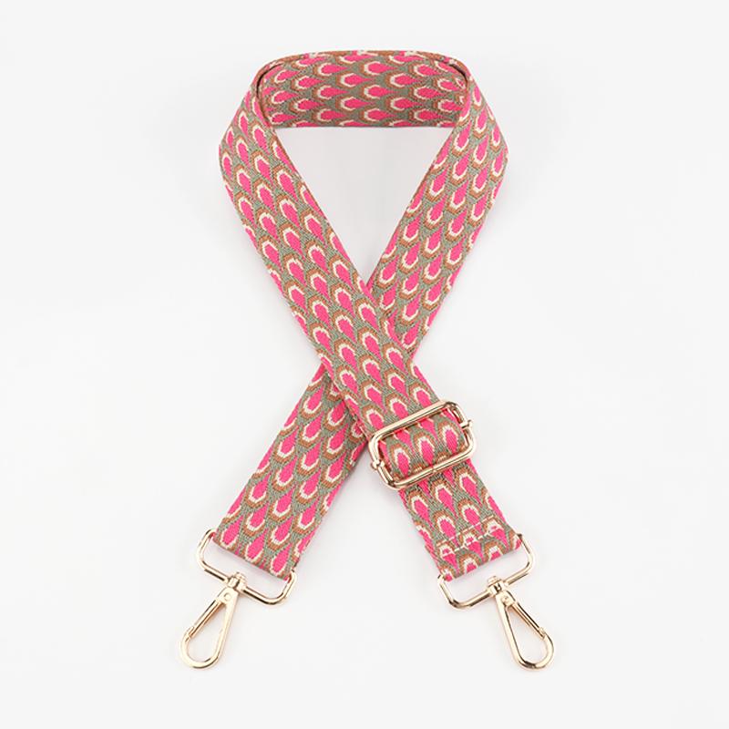 Colorful Peacock Pattern Shoulder Bag Straps