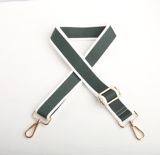 Colorful white edge Bag Shoulder Strap