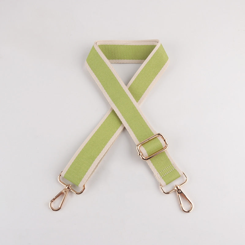 Colorful white edge Bag Shoulder Strap