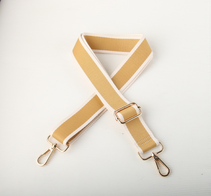 Colorful white edge Bag Shoulder Strap