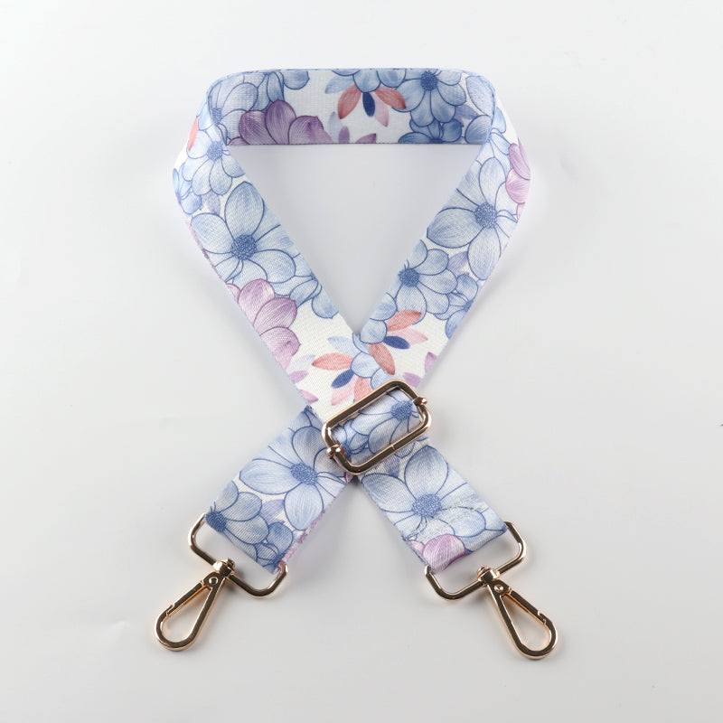Fashionable Mental Buckles Bag Shoulder Strap