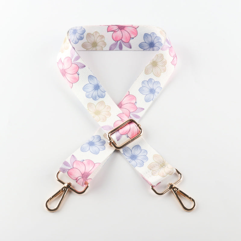 Fashionable Mental Buckles Bag Shoulder Strap