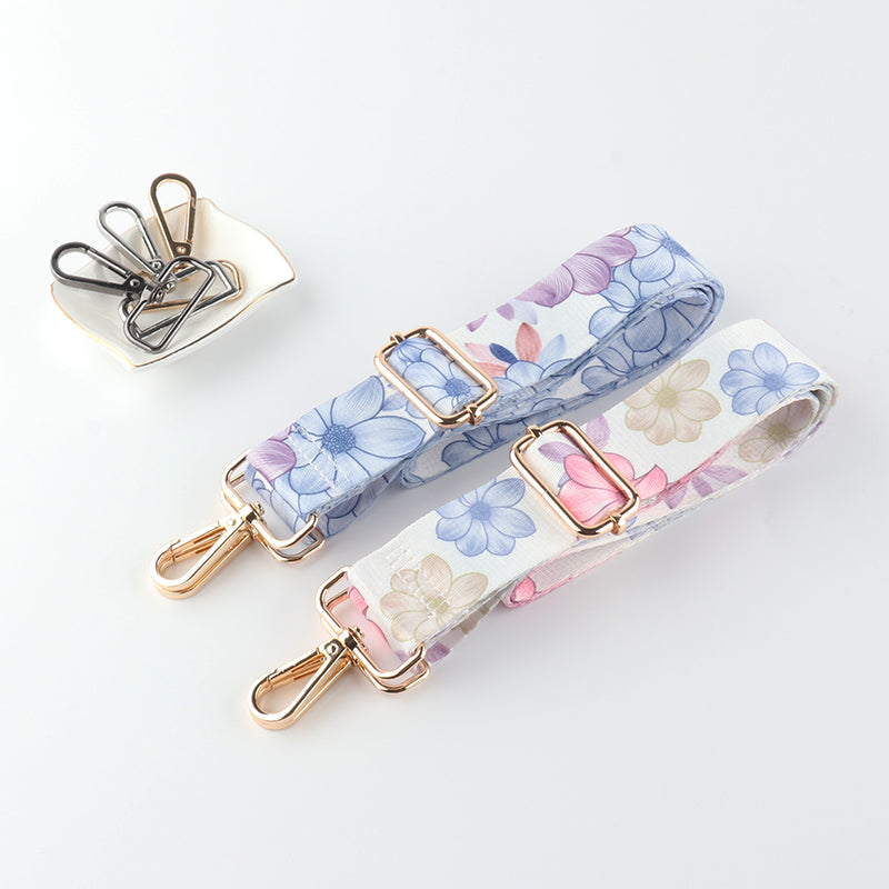Fashionable Mental Buckles Bag Shoulder Strap