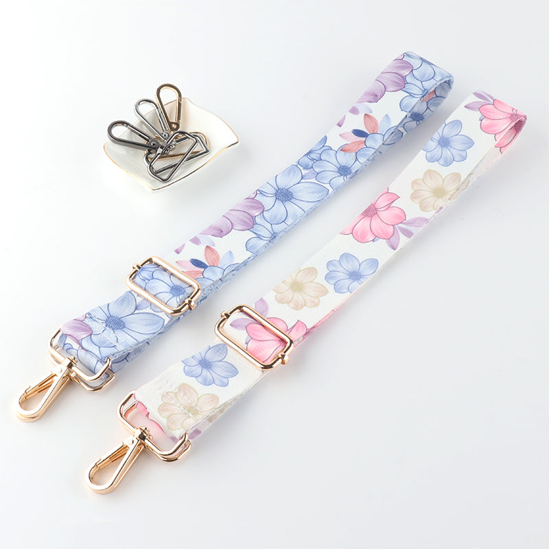 Fashionable Mental Buckles Bag Shoulder Strap