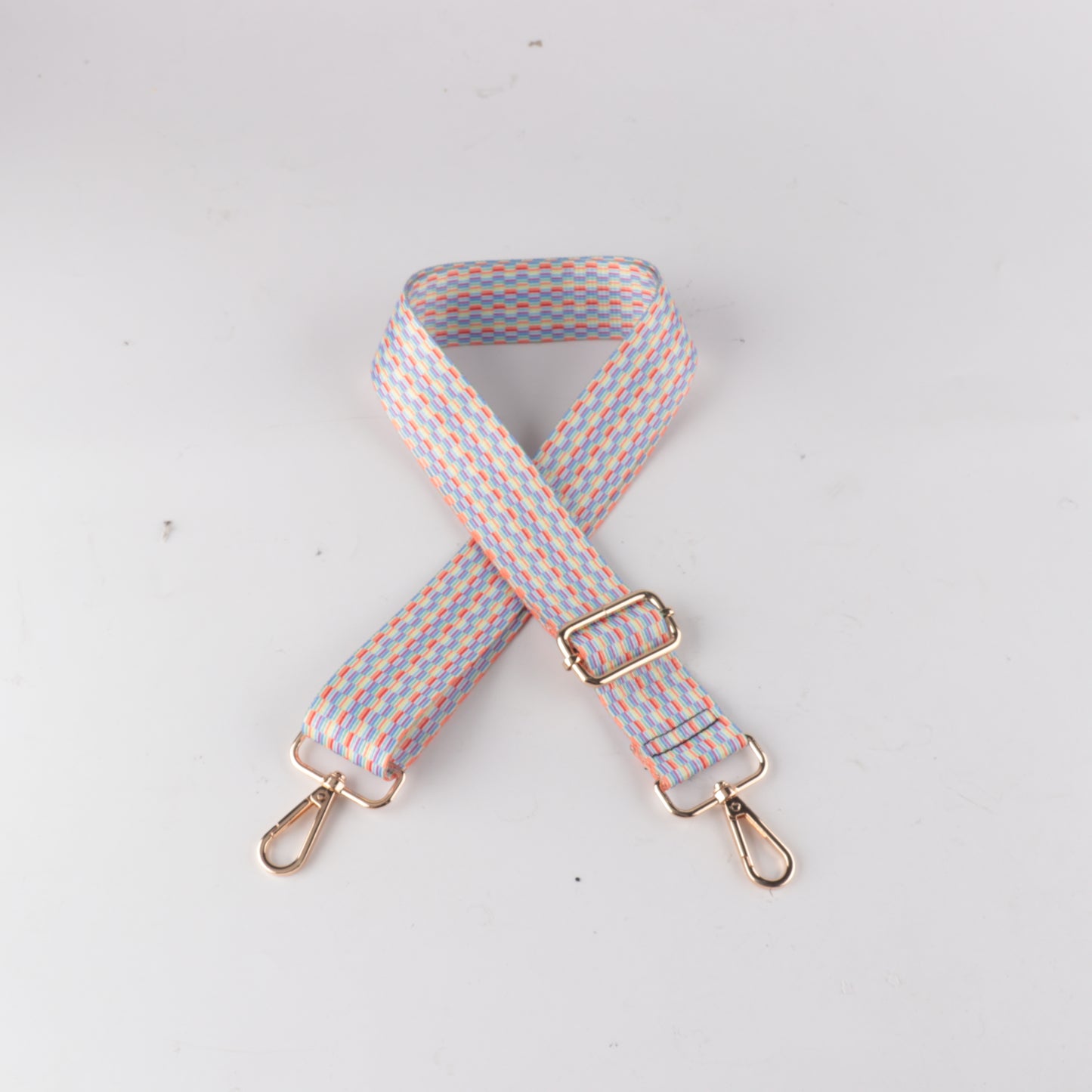 Multicolor Graphic Geometric Print Bag Strap