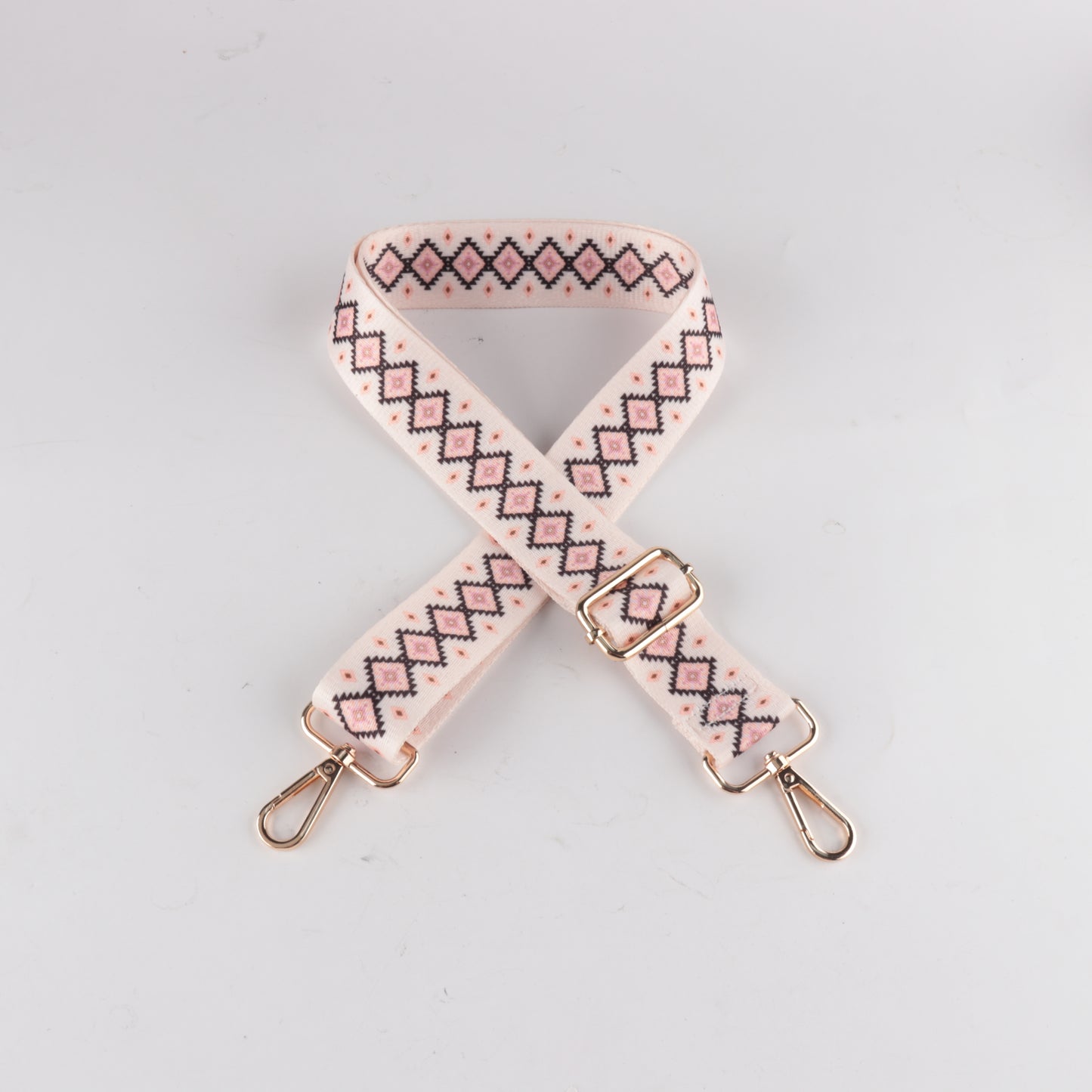 Multicolor Graphic Geometric Print Bag Strap
