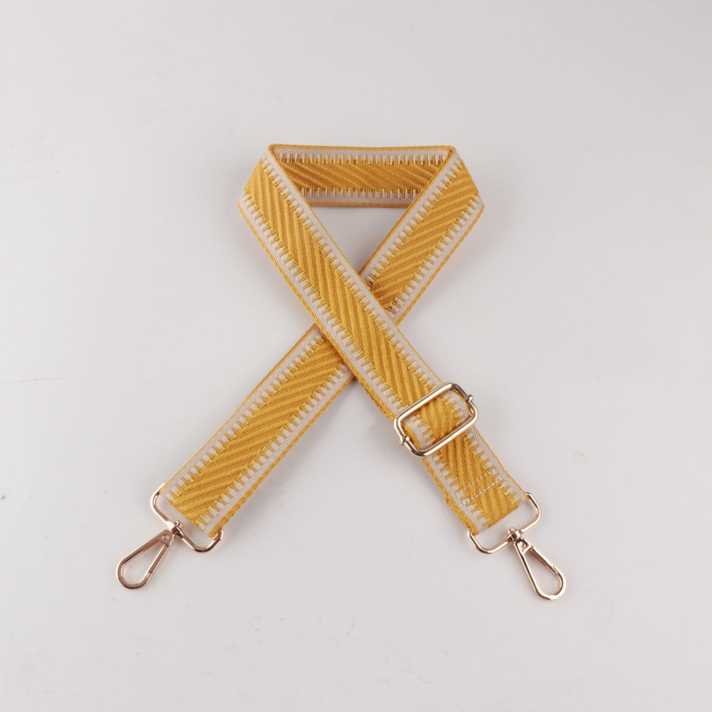 Colorful Scale Line Twill Bag Strap