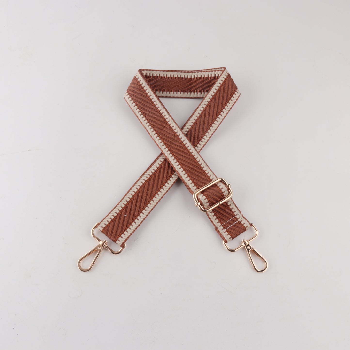 Colorful Scale Line Twill Bag Strap