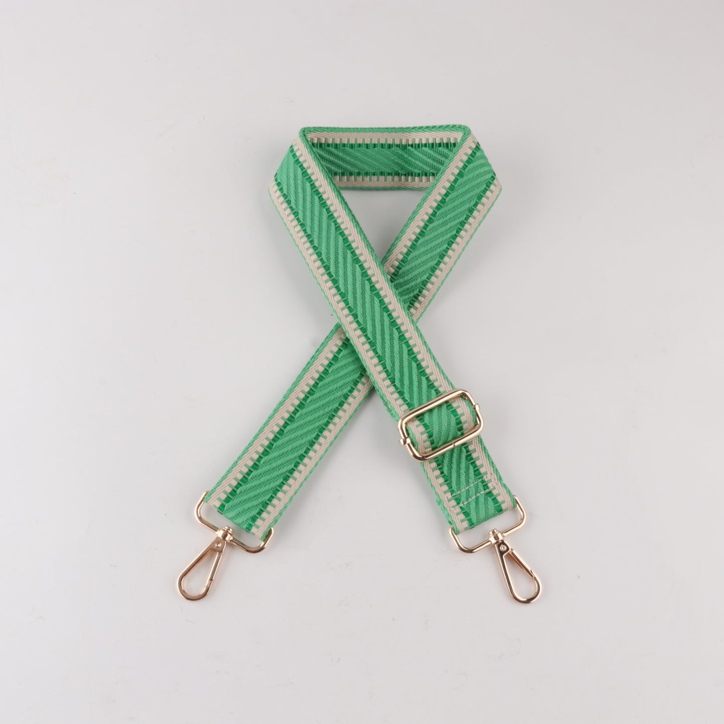 Colorful Scale Line Twill Bag Strap