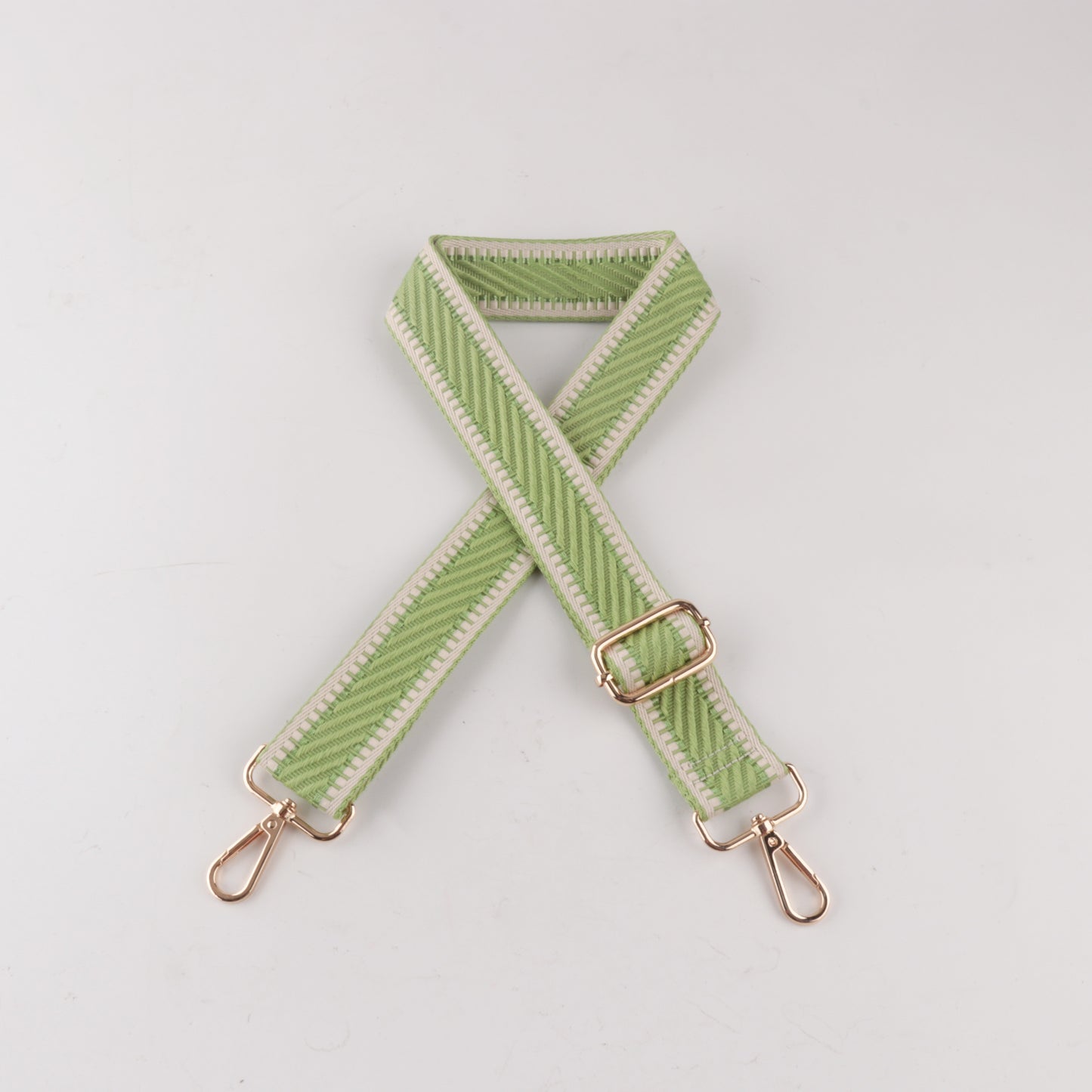 Colorful Scale Line Twill Bag Strap