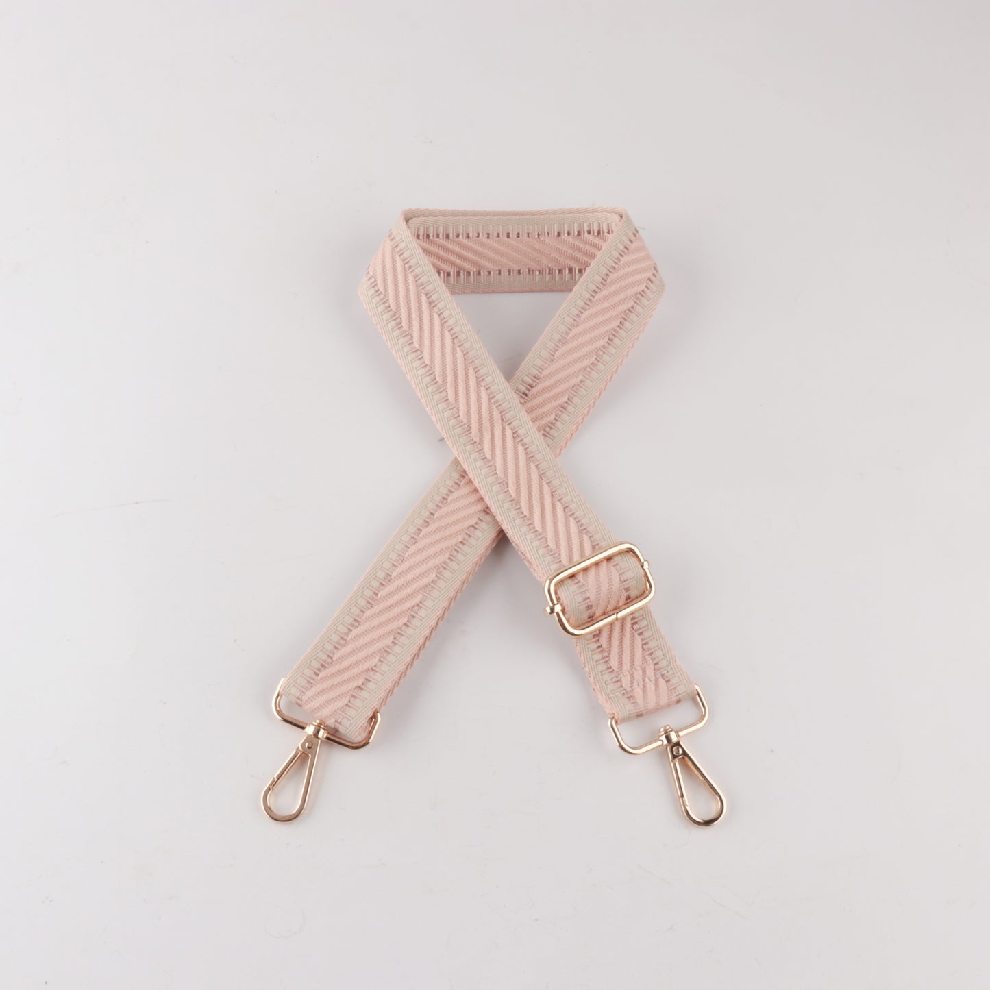 Colorful Scale Line Twill Bag Strap