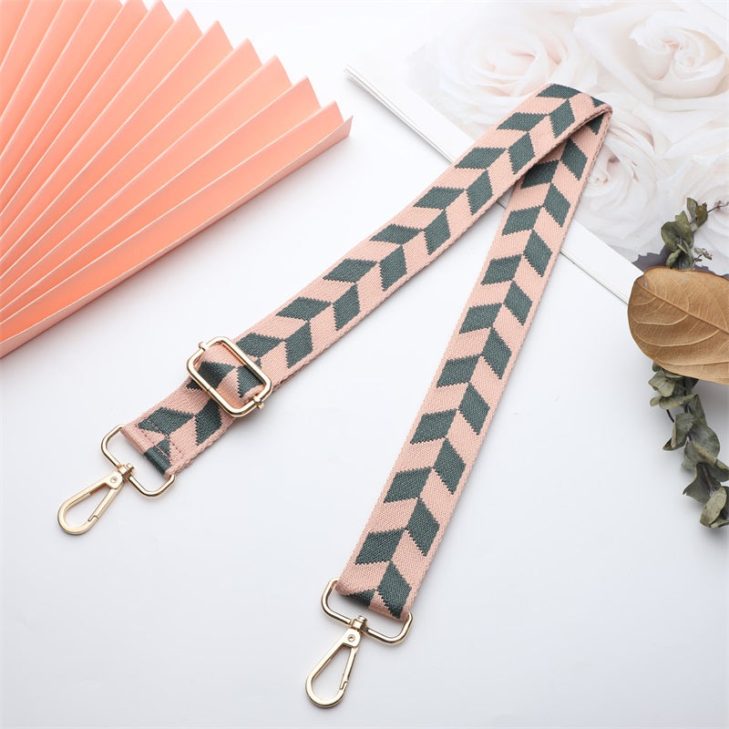 Colorful Leaf Shape Bag Strap