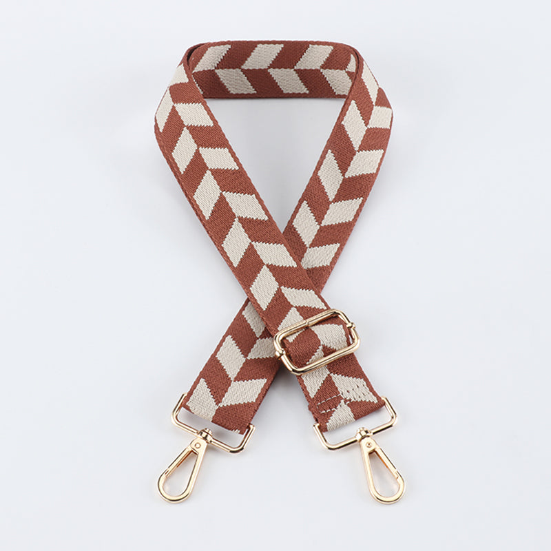 Colorful Leaf Shape Bag Strap
