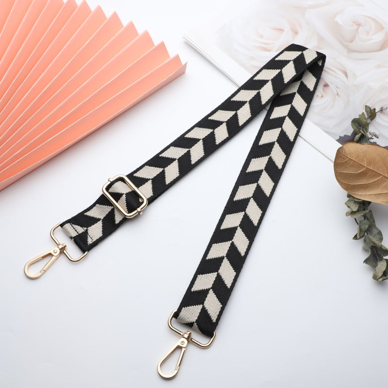 Colorful Leaf Shape Bag Strap