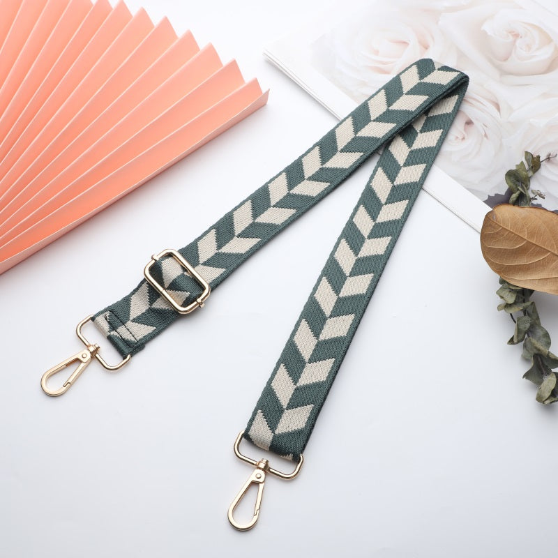 Colorful Leaf Shape Bag Strap