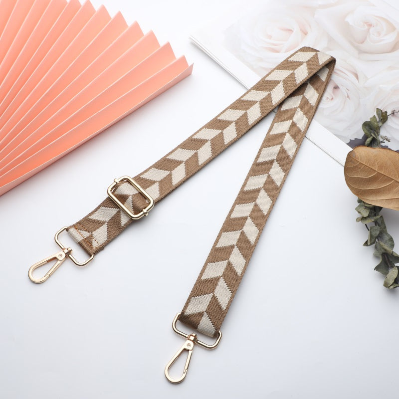 Colorful Leaf Shape Bag Strap