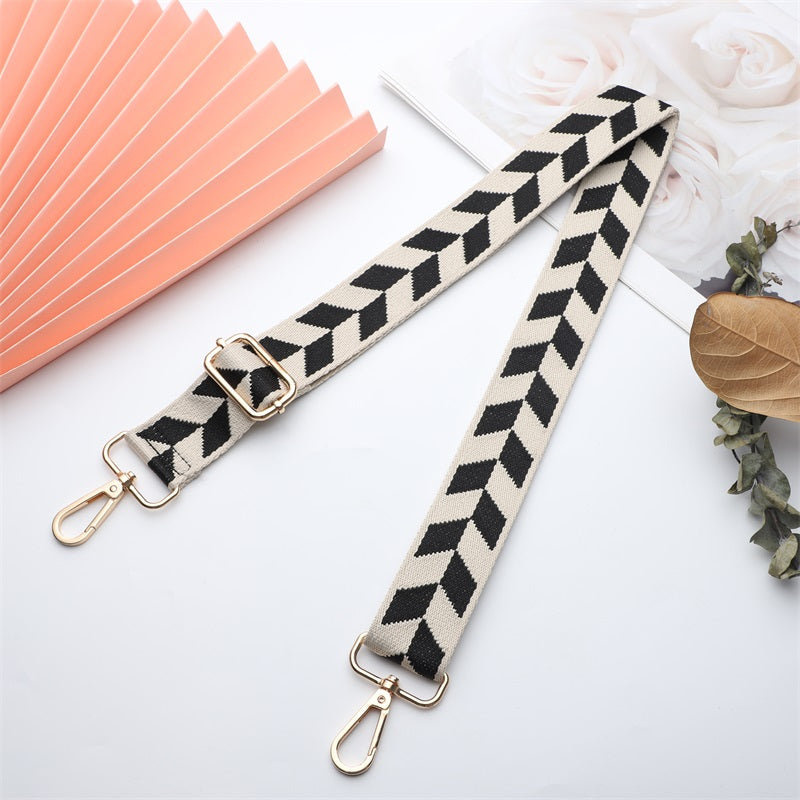 Colorful Leaf Shape Bag Strap