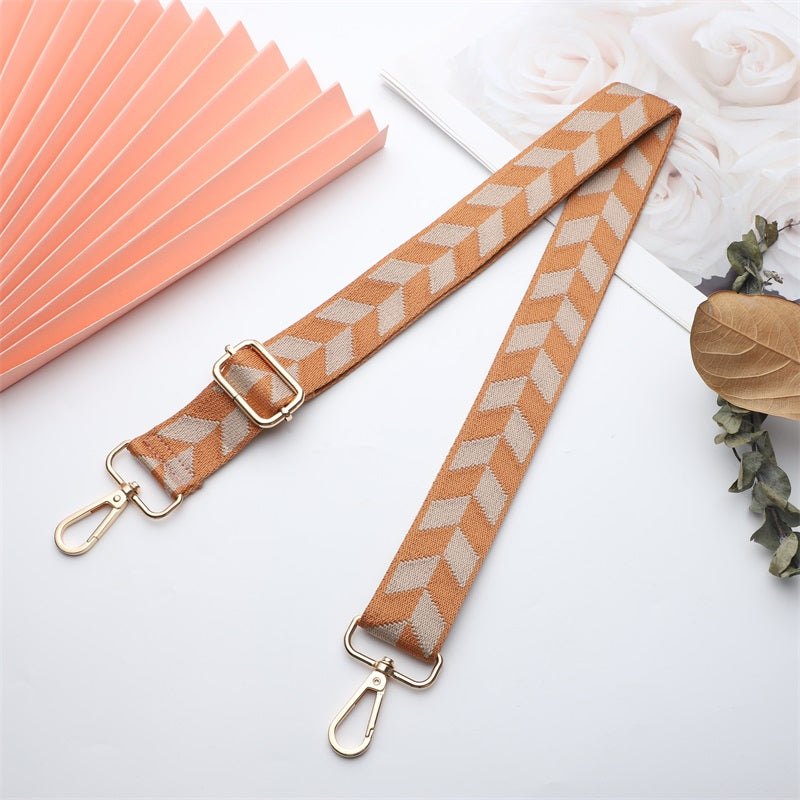 Colorful Leaf Shape Bag Strap