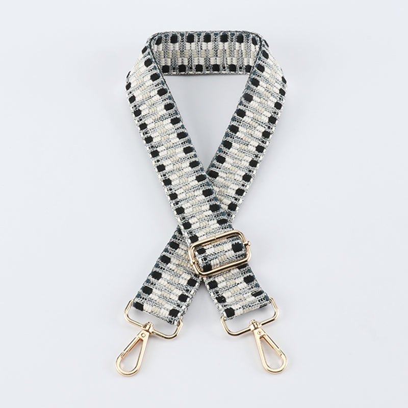 Colorful V-shaped Pattern Bag Shoulder Strap