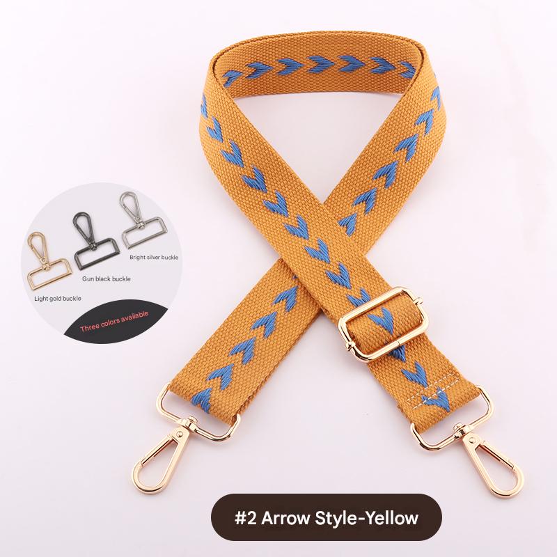 Colorful Arrow Pattern Bag Shoulder Strap