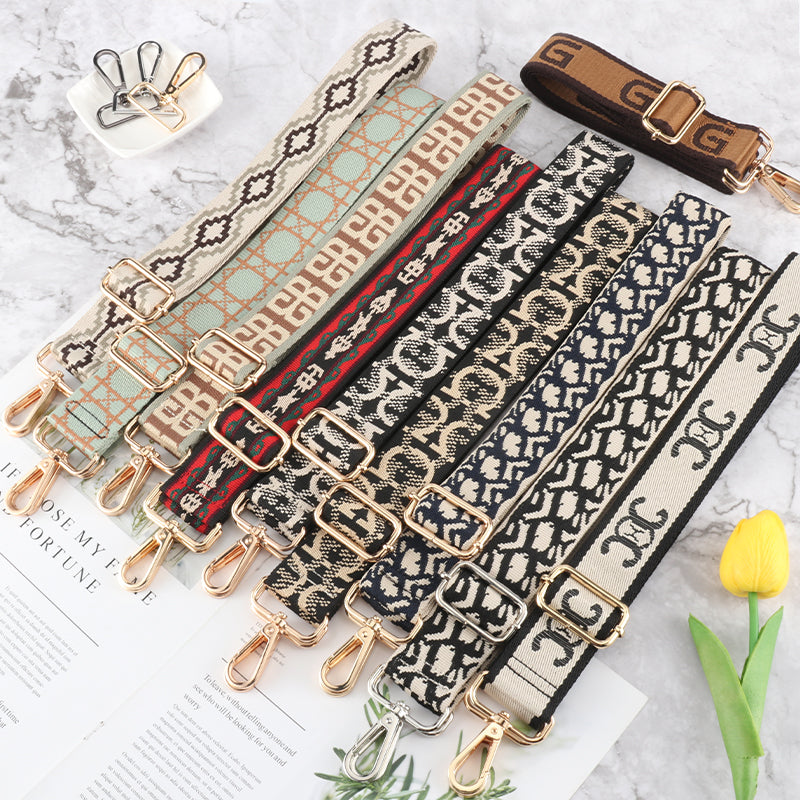 Colorful Graphics Bag Shoulder Straps