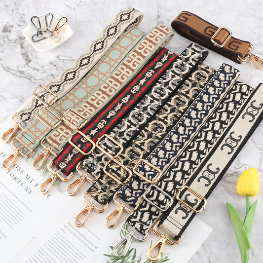 Colorful Graphics Bag Shoulder Straps