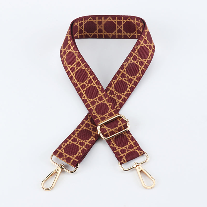 Colorful Tic-Tac-Toe Line Bag Straps