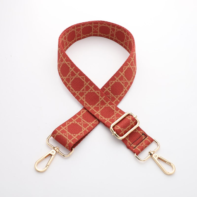 Colorful Tic-Tac-Toe Line Bag Straps