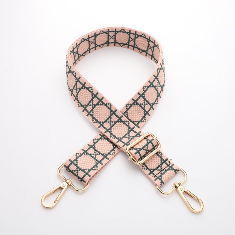Colorful Tic-Tac-Toe Line Bag Straps