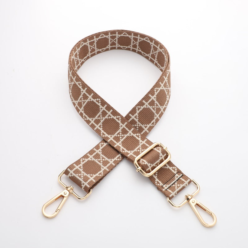 Colorful Tic-Tac-Toe Line Bag Straps