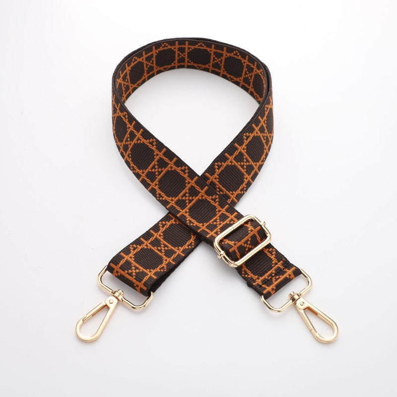 Colorful Tic-Tac-Toe Line Bag Straps