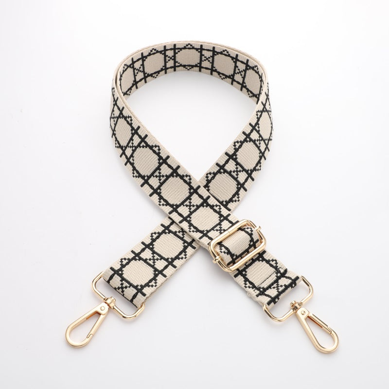 Colorful Tic-Tac-Toe Line Bag Straps