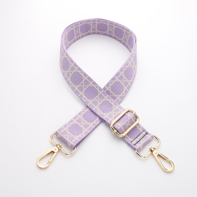 Colorful Tic-Tac-Toe Line Bag Straps