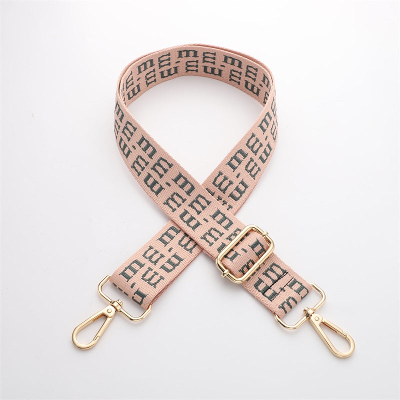 M-shaped Colorful Bag Shoulder Straps