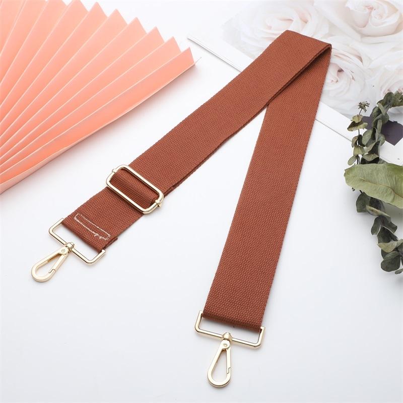 Solid Color Wide Bag Shoulder Straps