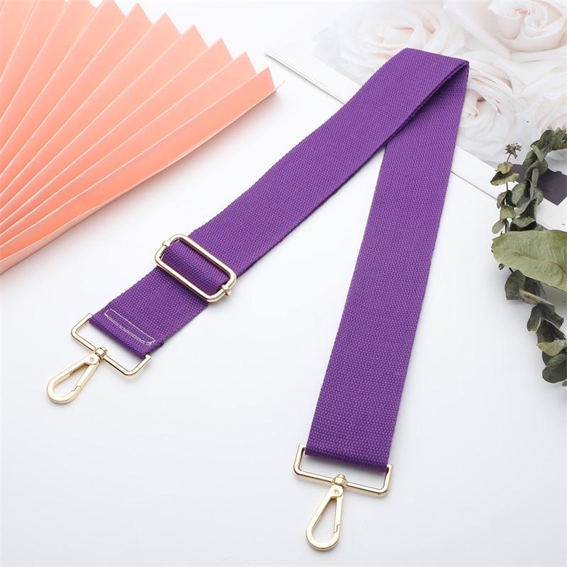 Solid Color Wide Bag Shoulder Straps