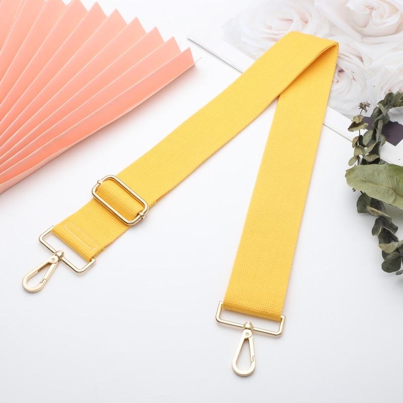 Solid Color Wide Bag Shoulder Straps