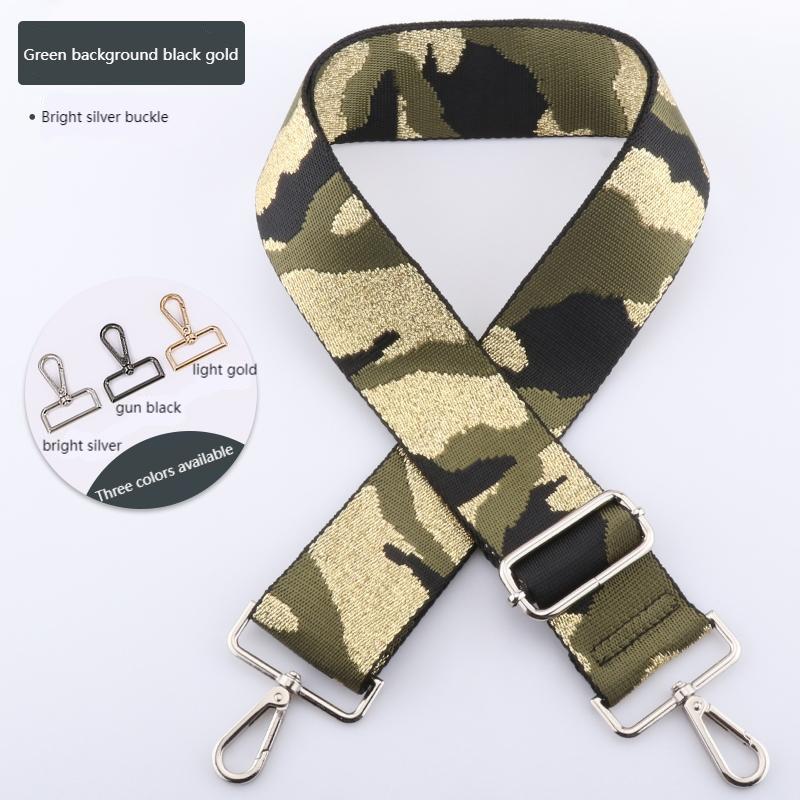 Camouflage Style Wide Bag Straps