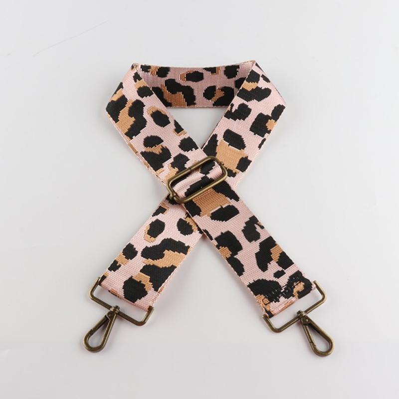 Various Styles of Leopard Print Wide Bag Strap