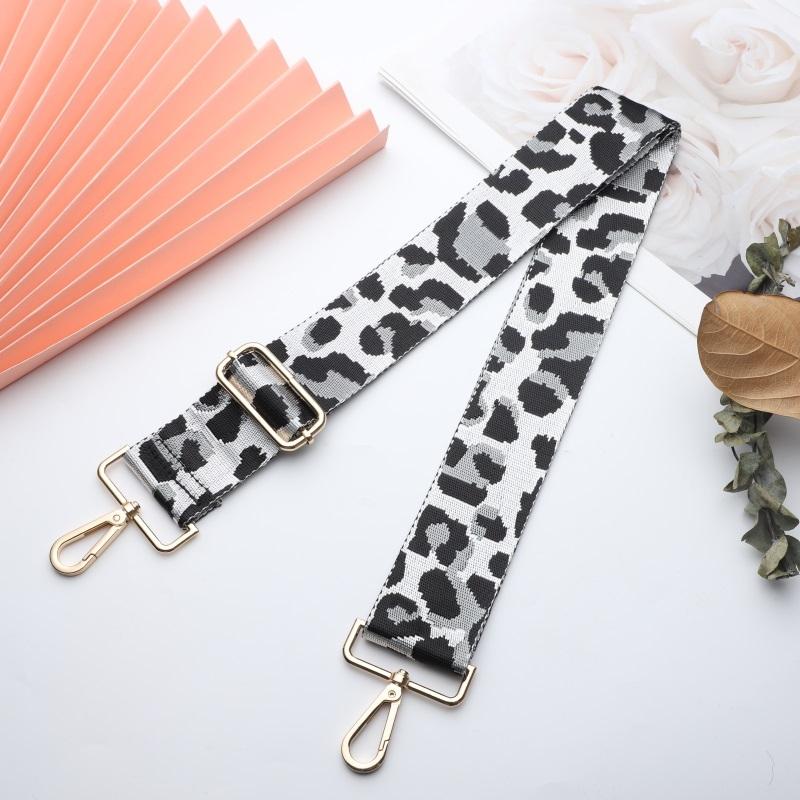 Various Styles of Leopard Print Wide Bag Strap