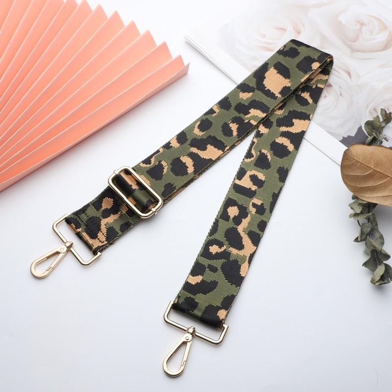 Various Styles of Leopard Print Wide Bag Strap