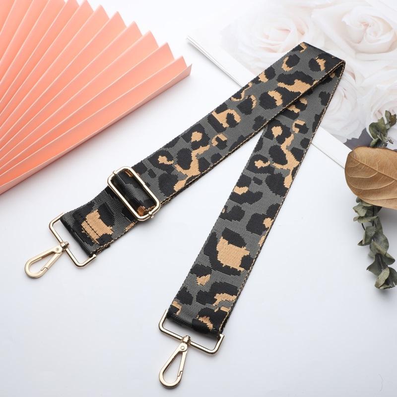 Various Styles of Leopard Print Wide Bag Strap