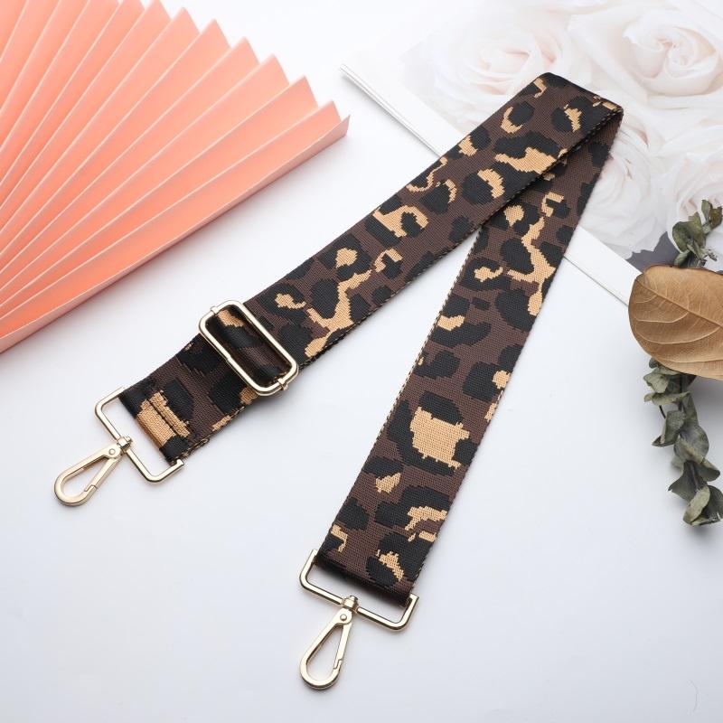 Various Styles of Leopard Print Wide Bag Strap