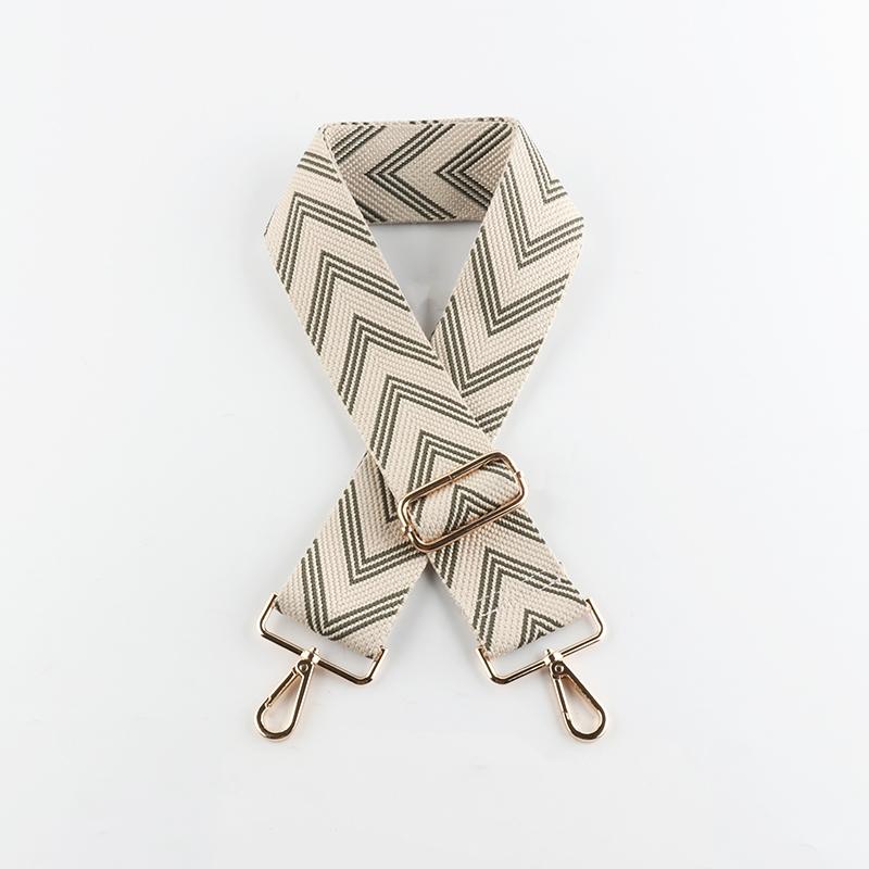 Wide Herringbone Arrow Shoulder Strap